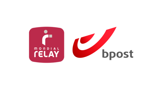 Logo Mondial Relay et Bpost